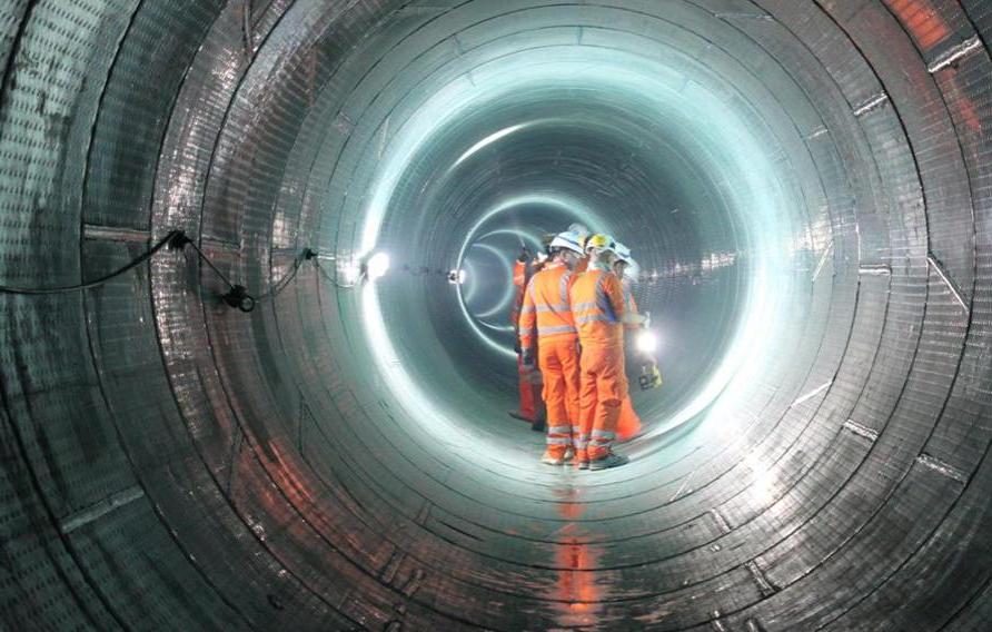 Western Branch Tunnel During Inspection